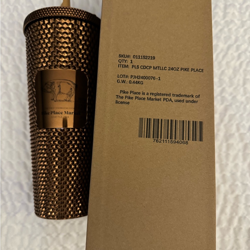 Starbucks Pike Place Studded Tumbler 24oz